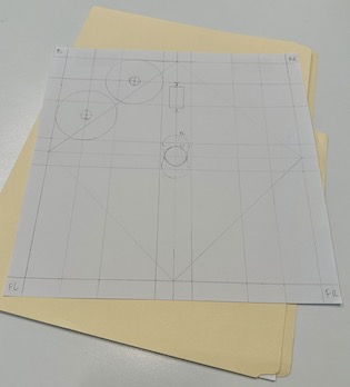 kn. layout drawing